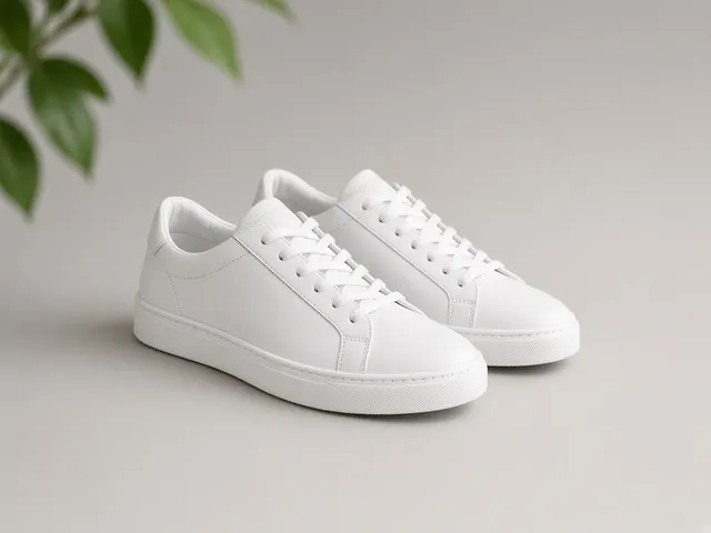 White sneakers product photo in an RCS carousel card
